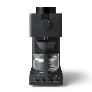 ツインバード コーヒーメーカー 全自動 TWINBIRD CM-D457B ブラック [全自動コーヒーメーカー (3杯分)]