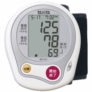 手首 式 血圧計 タニタ TANITA BP-212-WH ホワイト [手首式血圧計]【あす着】