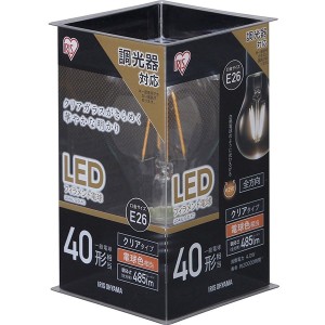 アイリスオーヤマ LDA4L-G/D-FC [LED電球(E26口金・40W相当・485lmm・電球色)]