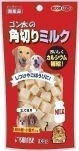 マルカン ゴン太の角切り ミルク 100g