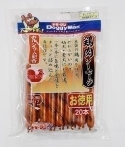 ドギーマン ハヤシ 鶏肉ソーセージ 20本入り