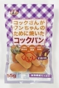 サンメイト おやつの達人 コックパンさつまいも味55g【あす着】