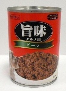 ペットプロ 旨味グルメ ビーフ味 375g