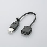 ELECOM MPA-BTCWUSB/BK 携帯電話用USBケーブル 充電転送 au シンプル