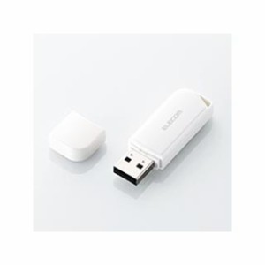 ELECOM MF-HMU204GWH ホワイト [USB2.0対応 USBメモリ (4GB)] メーカー直送