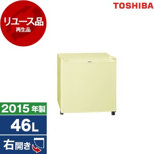 【リユース】 東芝 GR-C50A [冷蔵庫 (46L・右開)] [2015年製]