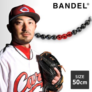 バンデル BANDEL Galaxy Model-A Black×Red 50cm 700498 磁気ネックレス おしゃれ 肩こり スポーツ ゴルフ プレゼント 