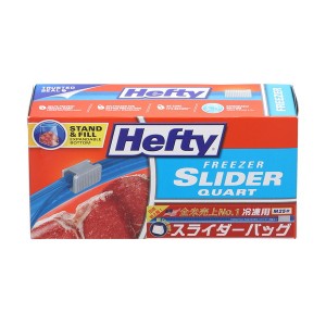 東洋アルミエコープロ 東洋アルミ Hefty(ヘフティ) スライダーバッグ Mサイズ 25枚 冷凍・解凍用 1966