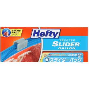 東洋アルミエコープロ 東洋アルミ Hefty(ヘフティ) スライダーバッグ lサイズ 25枚 冷凍・解凍用 1968