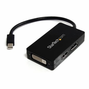 StarTech MDP2DPDVHD [Mini DisplayPort - DisplayPort/DVI/HDMI変換アダプタ]