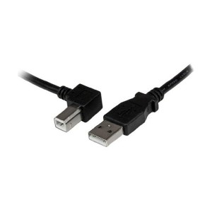 StarTech USBAB2ML [USB 2.0 ケーブル A(オス)-B/L型左向き(オス) 2m]
