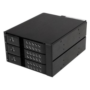 StarTech HSB3SATSASBA [3x 3.5インチ SAS 2.0/SATA 3.0 HDDハードディスクドライブ対応モバイルラック]