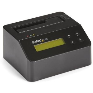 StarTech SDOCK1EU3P ブラック [スタンドアローン型SATA対応HDD/SSDドライブケース 2.5/3.5インチ対応 USB 3.0接続] メーカー直送