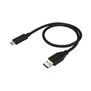 StarTech USB31AC50CM ブラック [USB 3.1ケーブル 0.5m USB Type-A(オス)-USB Type-C(オス) USB 3.1 Gen 2(10Gbps)]