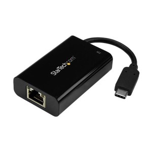 StarTech US1GC30PD ブラック [USB Type-C有線LANアダプタ ギガビット対応 USB PD]