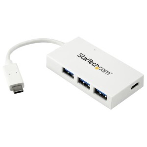StarTech HB30C3A1CFBW ホワイト [USB-C接続4ポート増設USB3.0ハブ]