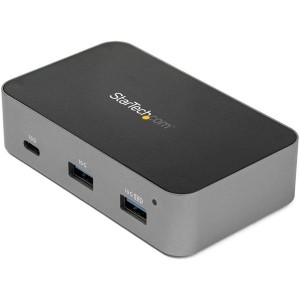 StarTech HB31C3A1CS ブラック [USB-Cハブ 10Gbps 3x USB-A/1x USB-C 専用ACアダプタ付属 (4ポート)]