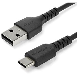 StarTech RUSB2AC1MB ブラック [USB-A-USB-Cケーブル 1m]