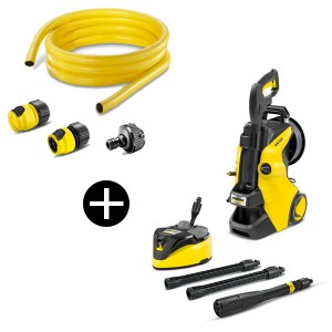 KARCHER(ケルヒャー) 1.603-540.0 K5 プレミアム サイレント 50Hz 高圧洗浄機 (東日本・50Hz専用) + 3M水道ホースセット