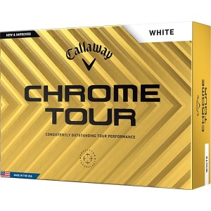キャロウェイ CHROME TOUR(クロムツアー) ボール 2024年モデル ホワイト 1ダース(12個入り)【あす着】