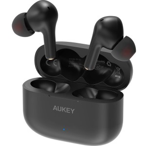 ワイヤレスイヤホン iPhone AUKEY オーキー EP-T27 ブラック 高音質 左右分離 カナル型 ブルートゥース イヤフォン IPX7防水【あす着】