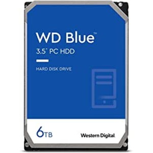 WESTERN DIGITAL WD60EZAX WD Blue [3.5インチ内蔵 HDD (6TB 5400)]【あす着】