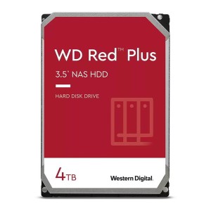 WESTERN DIGITAL WD40EFPX Red Plus [3.5インチ内蔵HDD (4TB 5400rpm SATA 6Gb/s)]【あす着】