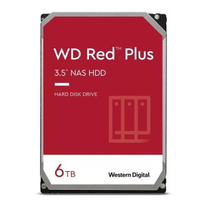 WESTERN DIGITAL WD60EFPX Red Plus [3.5インチ内蔵HDD (6TB 5640rpm SATA 6Gb/s)]【あす着】
