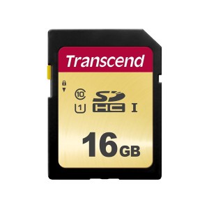 トランセンド TS16GSDC500S [SDHCメモリーカード 16GB]