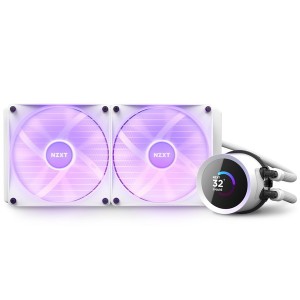 NZXT RL-KR280-W1 NZXT KRAKEN RGB 280 White RL-KR280-W1 [水冷一体型CPUクーラー] アウトレット エクプラ特割