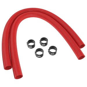 Corsair CT-9010006-WW レッド Tubing Sleeving Kit 380mm [水冷一体型CPUクーラー用スリーブ]