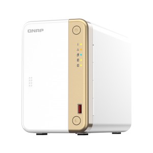 QNAP TS-262 TS-262-4G マルチメディアNAS 2ベイ HDDレス タワー型NAS 外付けドライブ ストレージ 外付けハードディスク【あす着】