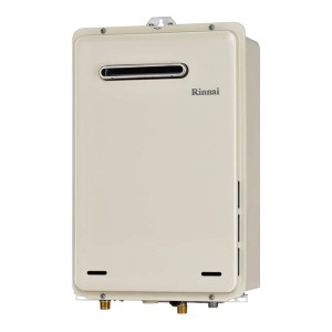 Rinnai RUX-A1616W-E-13A シャドーホワイトIII 給湯専用 [ガス給湯器(都市ガス用) 屋外壁掛・PS設置型 16号]