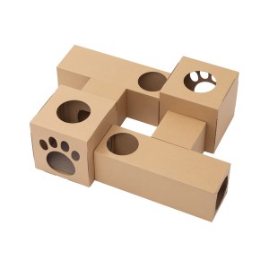 アイリスオーヤマ P-NTBT [ねこねこトンネル BOX+T字セット] メーカー直送