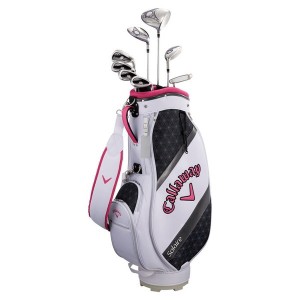 Callaway SOLAIRE レディースパッケージセット ピンク 8本セット (W#1、W#5、6H、I#7、I#9、PW、SW、PT)【あす着】