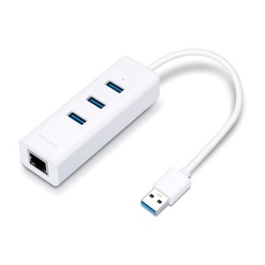 TP-LINK UE330 [USB3.0対応 Giga 有線LANアダプタ+USB3.0 ハブ 3ポート]