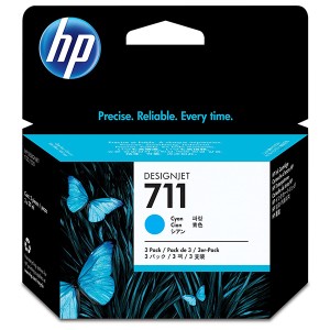 HP CZ134A シアン HP 711 [純正インクカートリッジ(29ml×3)] メーカー直送