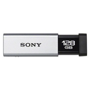 SONY USM128GT S シルバー ポケットビット [USB3.0対応フラッシュメモリ(128GB)]