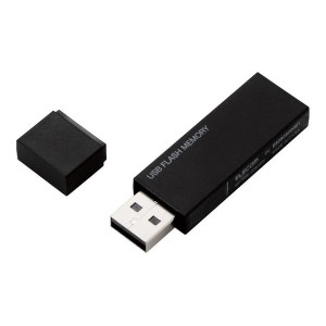 ELECOM MF-MSU2B16GBK USBメモリー USB2.0対応 セキュリティ機能対応 16GB ブラック