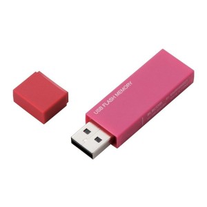 ELECOM MF-MSU2B32GPN USBメモリー USB2.0対応 セキュリティ機能対応 32GB ピンク