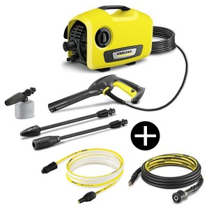 KARCHER K2サイレント + 自吸/延長ホースセット [高圧洗浄機 (50Hz/60Hz共用)]