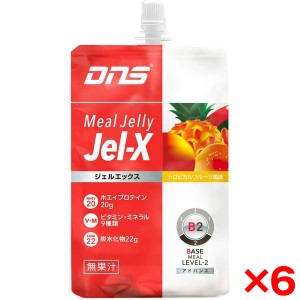 【6個セット】DNS ジェルエックス トロピカルフルーツ風味 285g GELX285 TRO