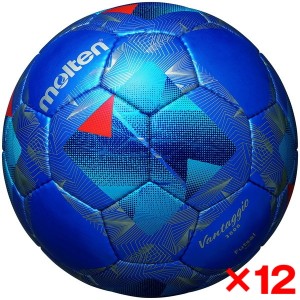 【12個セット】モルテン フットサルボール 4号球 ヴァンタッジオフットサル3000 検定球 メタリックブルーxブルー F9N3000-BB