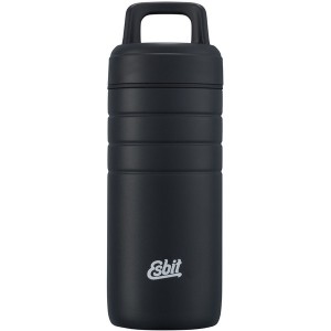 Esbit (エスビット) 保温 保冷ボトル マジョリス サーモマグ 断熱蓋付 450ml ブラック ESWM450TLB