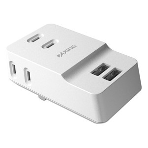 多摩電子 TSK05UW ホワイト [複合型ACタップ USB2個&AC3個増設 iPhone・スマホ・タブレット・PCに対応]