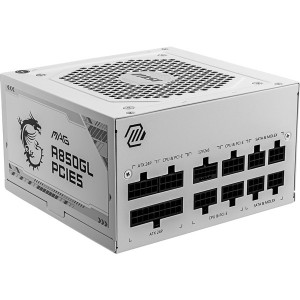 MSI MAG A850GL PCIE5 WHITE ホワイト [電源ユニット]