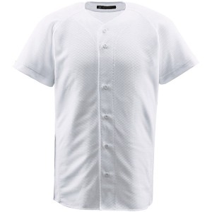 DESCENTE デサント フルオープンシャツ Sホワイト S DB1010 SWHT S