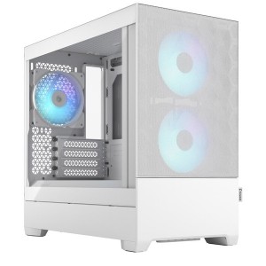 Fractal Design FD-C-POR1M-01 Pop Mini Air RGB White TG Clear Tint [ミニタワー型PCケース]