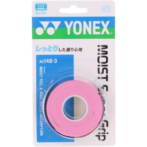 YONEX ヨネックス モイストスーパーグリップ パウダーピンク AC1483 421