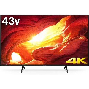 テレビ 43型 LED液晶テレビ 4Kチューナー内蔵 ソニー ブラビア SONY KJ-43X8000H BRAVIA 地上・BS・110度CSデジタル